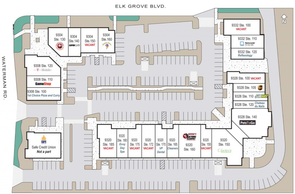 Waterman Grove Site Map